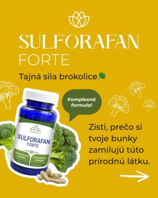 Vedeli ste, že brokolica v sebe skrýva jednu z najsilnejších látok na podporu zdravia? 🥦 Sulforafan pomáha telu...