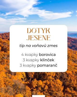 Nechaj sa objať vôňou jesene – hrejivou, korenistou a osviežujúcou zároveň. Táto harmonická zmes borovice, klinčeka a...