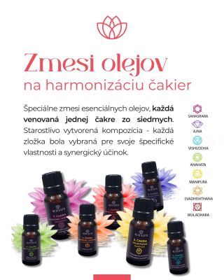 Už ste videli našu najnovšiu kolekciu zmesí esenciálnych olejov?✨ Zamerali sme sa v nej na jednotlivé čakry: 1.čakra,...