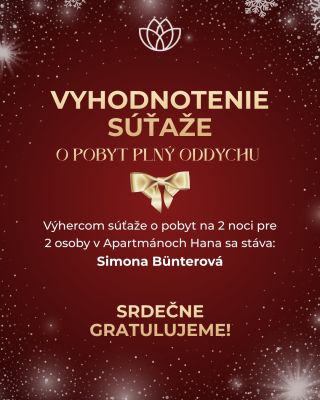Máme tu vyhodnotenie našej vianočnej súťaže🎄 Ďakujeme všetkým účastníkom za komentáre, vyžrebovať sme však mohli len...